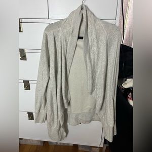 Abercrombie soft AF drape cardigan lounge
